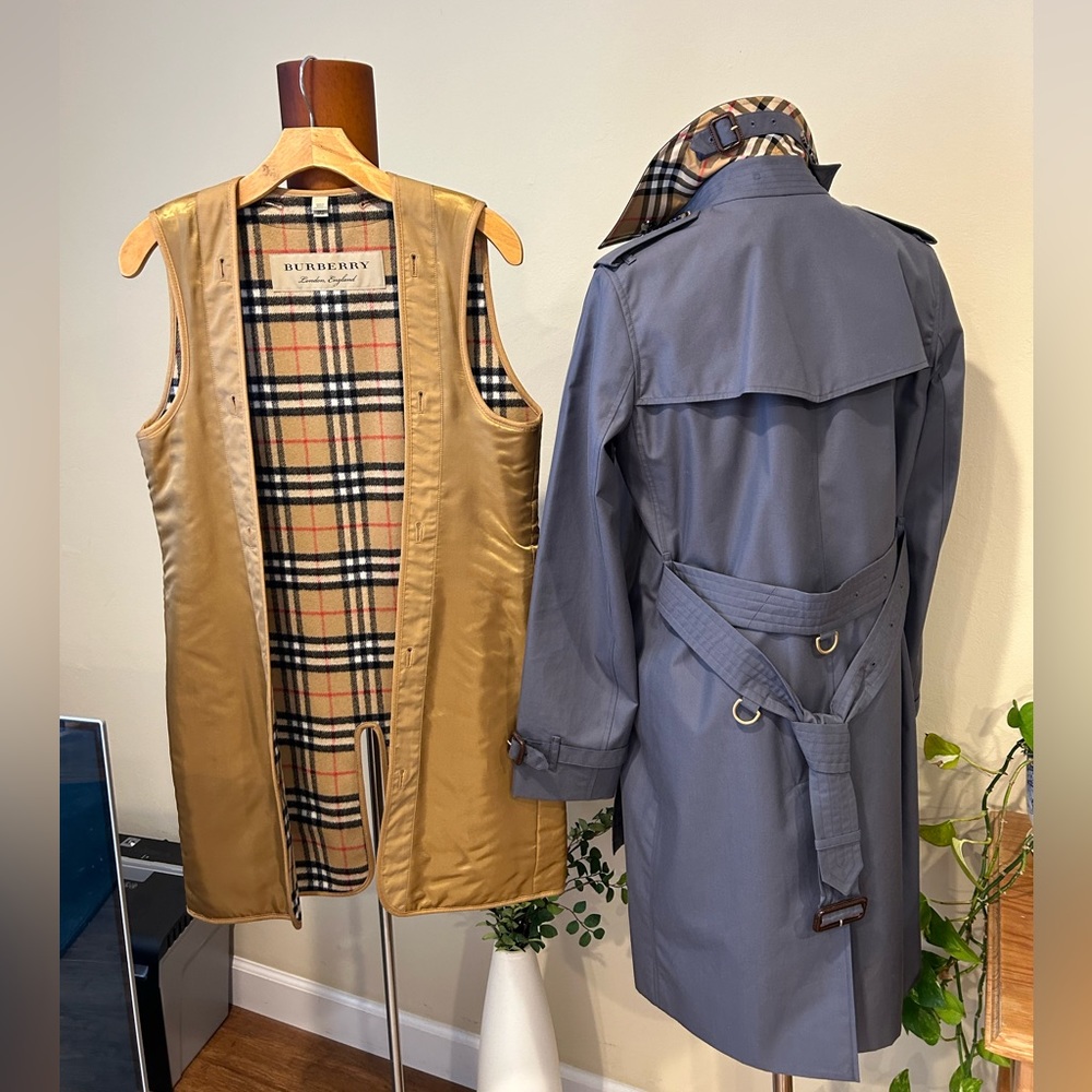 ‼️SOLD‼️EXTRA PHOTOS BURBERRY Kensington Limited Edition + Removable Lining - Picture 8 of 17